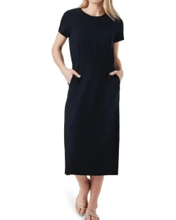 SS Side Slit Midi Dress