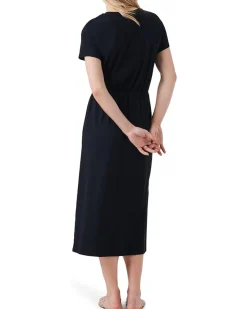 SS Side Slit Midi Dress