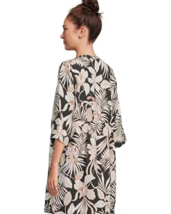 Stamped Lucia Blooms Tunic Dress