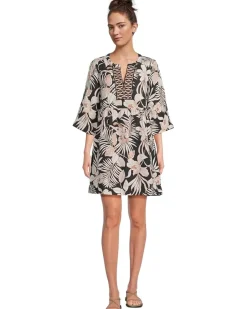 Stamped Lucia Blooms Tunic Dress