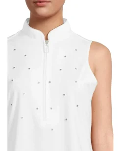 Star Embellished Sleeveless Top