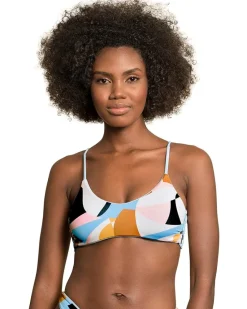 Stone Glitter Sporty Bralette Top