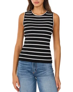 Stripe Tank With Tipping