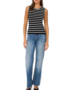 Stripe Tank With Tipping
