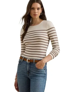 Striped Cotton Long-Sleeve Tee