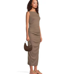 Suede Small Tasha Crossbody Bag