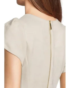 Suede Tulip Sleeve Sheeth