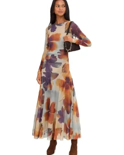 Sunnei Mesh Maxi Dress