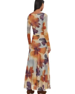 Sunnei Mesh Maxi Dress