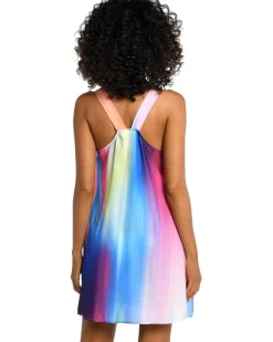 Sunset Shores High Neck Dress
