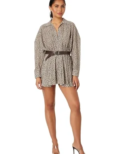 Super Oversized Boyfriend NK Shirt Flared Mini Dress