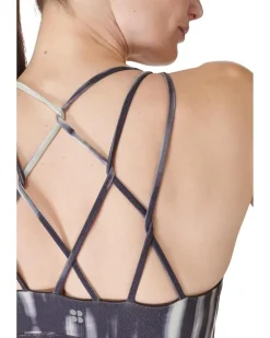Super Soft Crop Strappy Back Workout Tank