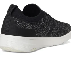 Super-Q Knit Slip-On Laced Sneakers
