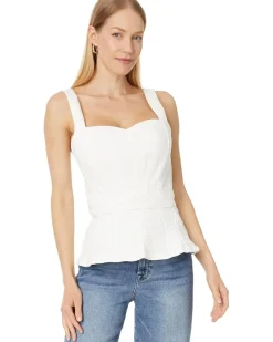 Sweetheart Seamed Top