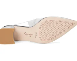 Syrina Lucite Slingback Pumps