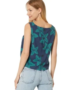 Taj Hemp Button Back Tank II