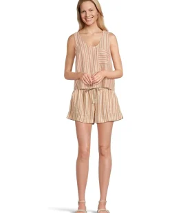 Taj Hemp Button Back Tank