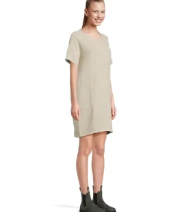 Tate Double Weave Short Sleeve Dress