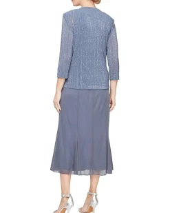 Tea Length Jacket Dress