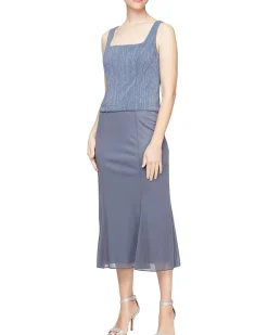 Tea Length Jacket Dress