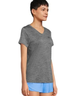 Tech Short Sleeve V-Neck Twist