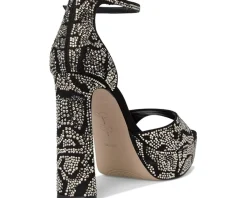 Telxia Ankle Strap Platform Sandals