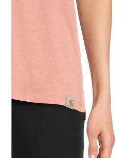 TENCEL ™ Fiber Series Relaxed Fit Short-Sleeve Vneck T-Shirt