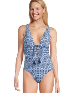 Terrazzo Tile Tie Front 1Pc