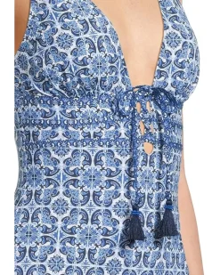 Terrazzo Tile Tie Front 1Pc