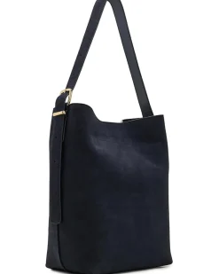 The Essential Bucket Tote in Suede