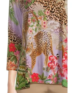 The Janie Favorite 3/4 Sleeve V-neck Swing Tee