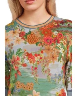 The Janie Favorite 3/4 Sleeve Crew Neck Tee