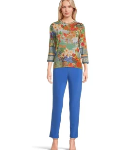 The Janie Favorite 3/4 Sleeve Crew Neck Tee