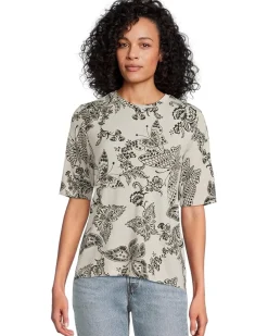 The Janie Favorite Fitted Elbow Sleeve Tee- Sydnee