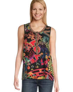 The Janie Favorite Henley Swing Tank- Jenny