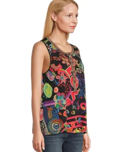 The Janie Favorite Henley Swing Tank- Jenny