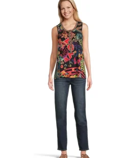 The Janie Favorite Henley Swing Tank- Jenny