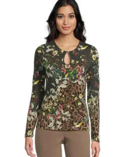 The Janie Favorite Keyhole Top