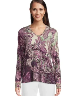 The Janie Favorite Long Sleeve V-Neck Tee