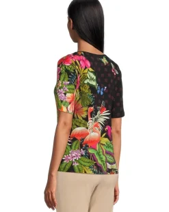 The Janie Favorite Scoop Neck Fitted Tee