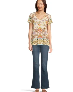 The Janie Favorite Short Sleeve V-Neck Tee