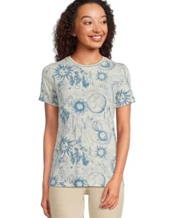 The Janie Favorite Short Sleeve Crew Neck Tee- Min