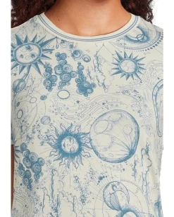 The Janie Favorite Short Sleeve Crew Neck Tee- Min