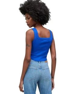 The Tailored Crop Tank in Sleekhold