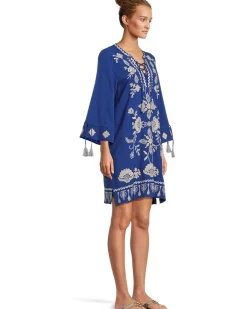 Tie Front Kimono Sleeve Dress (slip)