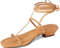 Tonio Strappy Sandals - Lace Up Suede