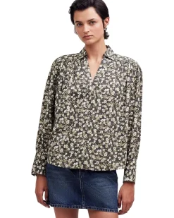 Top Femme Long Sleeve Popover - Transpeed Cotton Viscose
