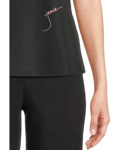 Twist & Turn Print Short Sleeve Top