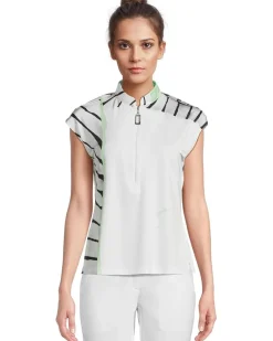 Twist & Turn Print Short Sleeve Top