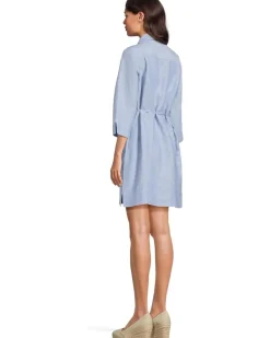 Two Palms 3/4 Sleeve Shift Dress
